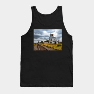 Old Silo by Railroad, Merino, Colorado Tank Top